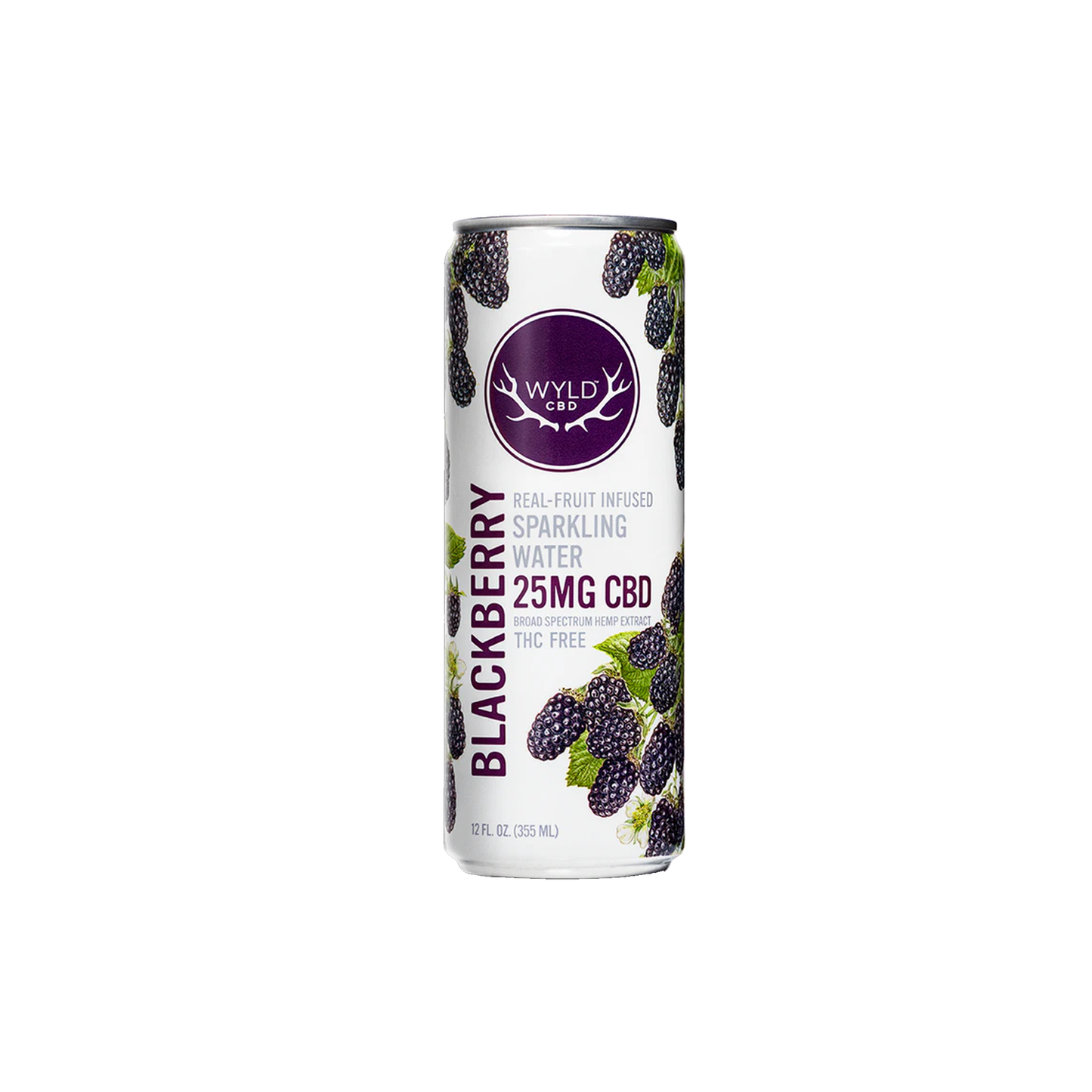 WYLD CBD Sparkling Water (12oz) | 4 Pack