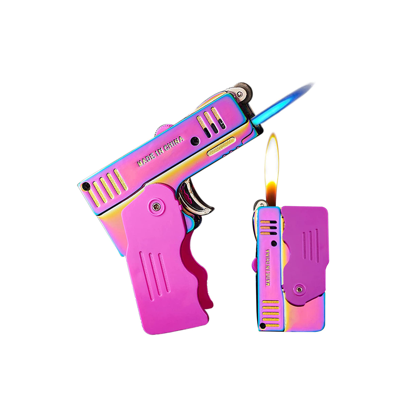 Jet Torch Gun Lighter (Rainbow)